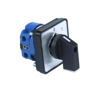 SZW26/LW26-20 20A 4 Screws Terminals 1 Pole 48X48/64X64mm Panel 1P Universal Cam On/Off Button Switch Start Stop(C02.1 0 1 48X48mm)