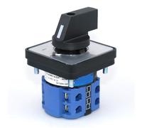 SZW26/LW26-20 20A 660V 0-1-2-3-4 Two Pole Five Position Rotary Universal Changeover Cam Switch 1Pcs(0-4.2 64X64mm)