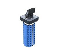 SZW26/LW26-20 3 Position 9 Poles 36 Terminals 20A Transfer Changeover Cam Universal Selector Switch 64X64 48X48 Mm Panel(1 0 2 Panel 48X48mm)