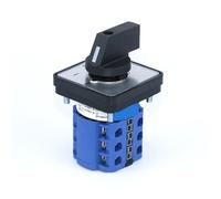 SZW26/LW26-20 660V 20A 3 Phase 12 Terminals 4 Position Changeover Cam Switch 64X64/48X48 Mm Panel 1Pcs(0-3.3 0123 64X64mm)
