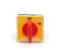 SZW26/LW26-20 C04.2 20A 660V Off ON 2 Position 8 Screws 64X64 mm Panel Manual Transfer Changeover Cam Switch Switches
