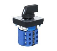 SZW26/LW26-20/C06.3 Three Pole Two Position 20A Panel Selector Electric Rotary Cam Universal Switch ON OFF 64X64 48X48 Mm(C06.3 0 1 64X64mm)