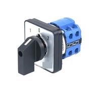 SZW26/LW26-20 Ith 20A Ui 660V 2 Pole 8 Screws 3 Position 64X64 48X48 mm Panel Transfer ON OFF ON Changeover Cam Switch(D202.2 1 0 2 48X48mm)