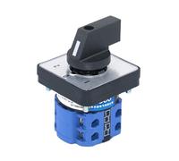 SZW26/LW26-20 Ith 20A Ui 660V 2 Pole 8 Screws 3 Position 64X64 48X48 Mm Panel Transfer ON OFF ON Changeover Cam Switch(D202.2 1 0 2 48X48mm)