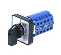 SZW26/LW26-20 ON OFF 20A 660V 20 Terminals Electric Universal Transfer Changeover Cam Switch 64X64/48X48 Mm Panel Mount(COA.5 0 1 48X48mm)