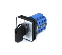 SZW26/LW26-20 Ui 660V 20A 1-2-3-4-5 3 Phase 12 Terminals 5 Position Changeover Selector Cam Switch 48X48 mm Panel IDGTTLDF