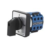 SZW26/LW26-20 YH3.3 20A 3 Poles 4 Positions Selector Voltage Transfer Rotary Cam Changeover Switch Voltmeter Switch IDGTTLDF(20A YH3.3 64X64mm)