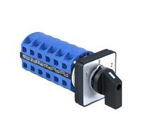 SZW26/LW26-25 3 Positions 6 Phase 24 Terminals Screw 660V 25A 48x48Mm Panel Selector Control Rotary Changeover Cam Switch