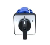 SZW26/LW26-63 63A 3 Position 1-2-3 8 Terminals 2 Poles Universal Knob Ganrator Changeover Cam Rotary Switch