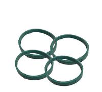 Szwaldaper 1.6 Engine Upper Lower Intake Manifold Housing Gaskets, for VW, for Golf, 4 5, for Skoda, for Octavia, 2 A5, for, A3 8L 8P, for Seat, 06A133398 Intake Gasket(Lower-4PCS)