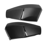 Szwaldaper 1 Pair Motorcycle Glossy Black ABS Battery Side Fairing Covers VTX 1300 Retro Spoke Custom Tourer 2003-2009 Bike Battery Box Side Shield