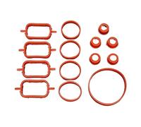Szwaldaper 14Pcs/Set Intake Manifold Kit, for, M57 M47 E87 E46 E90 E91 E92 E93 E39 E60 6-Cylinder Engine Intake Gasket