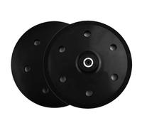 Szwaldaper 1pc 9in 230mm 6hole Wall Polishing Sanding Pad with 10mm Thread Hook&loop Power Tools for Sander Grinder Drill mower pulley replacement