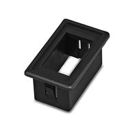 Szwaldaper 2 3 4 6 Way Rocker Switch Panel Housing Holder, for Car Boat Type Auto Parts Switches Housing Holder Marine Switch Panel(1)