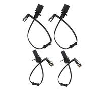 Szwaldaper 2 Pairs Front + Rear Axle Brake Pad Wear Sensor 4H0615121J 4H0615121H, for, A8 S8 Quattro Brake Induction Wire Replacement Brake Pad Wear Sensor