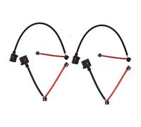 Szwaldaper 2 Pairs Front + Rear Axle Brake Pad Wear Sensor 95561236560 95561236570, for Porsche, for CAYENNE, 9PA Brake Alarm Sensing Line Brake Pad Wear Sensor