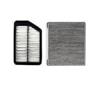 Szwaldaper 2 Pcs Air Filter+Cabin Filter, for Hyundai, for Avante MD, 2013-2015 1.6L 1.6MT 1.6AT Model Car Filter OEM 281133X000,97133-2H000 Cabin Air Filter(2 Pcs Filter Set A)