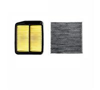 Szwaldaper 2 Pcs Set Air Filter Cabin Filter Car Accessoris Filter Old Styles Odyssey 2.4 Model 2005-2009 OEM 17220-RFE-000 80292-SDG-W01 Cabin Air Filter(2 pcs Filter)