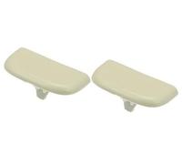 Szwaldaper 2 Pcs White Sun Visor Cap Clip No.DS7Z54672A40AF, for ford, Edge 15-23 Sun Visor Clip Replacement(Beige)