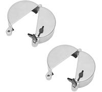 Szwaldaper 2 Sets Semi Truck Locking Fuel Cap Cover oil Zinc Tank for with Freightliner, Sterling and Western Star Class 8 Trucks Excavator Diesel Tank Cap Replacement