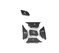 Szwaldaper 2185400162Control Switch Button, for Mercedes, for Benz, W204 X204 W212 W156 W246 C E A GLK Class Car Steering Wheel Control Switch(BLACK Black)