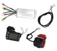 Szwaldaper 24V 250W Motor Speed Controller Heat Dissipation Groove Design, for Electric Bike Scooter Brushless Electric Scooter Controller