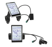 Szwaldaper 24V 36V 48V 60V Universal Electric Bike LCD Meter 5 Pin E-Scooter M5 LCD Panel Screen 31.8 22.2mm Electric Bikes Electric Scooter Display Screen