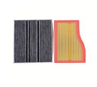 Szwaldaper 2Pcs Air Filter+Cabin Filter, for Mercedes-Benz, A-Class W177 B-CLASS W247 CLA X118 C118 GLA H247 GLB X247 2019 2020 Cabin Air Filter(2 Pcs Filter Set)