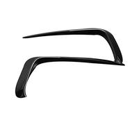 Szwaldaper 2Pcs Car Bright Black Front Bumper Side Vent Fog Light Cover Spoiler Splitter, for Jetta, Mk7 2019-2020 Car Spoiler Trim
