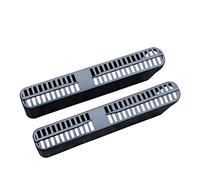 Szwaldaper 2pcs Car Floor Air Conditioning Cover Auto Under, for Seat, Air Vent Outlet Cover CRV LX EX EX-L Touring 2019 2018 2017 Floor Air Vent Cover