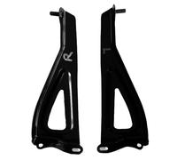 Szwaldaper 2PCS Car Front Bumper Brackets, for Toyota, for Tacoma 2005-2010, 53273-04020 53274-04020 Lip Proector Rod Splitter Strut Tie Bar Car Spoiler Trim