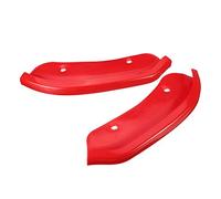 Szwaldaper 2Pcs Car Front Bumper Lip Splitter Protector Diffuser Spoiler Side Guard Cover, for DODGE, Challenger SRT Scat Pack 2015-2020 Car Spoiler Trim(Red)