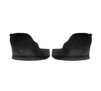 Szwaldaper 2pcs, for Odyssey 2011 2012 2013 2014-2017 Car Front Door Handle Armrest Panel Microfiber Leather With Foam Cover Trim Car Interior Door Panel(Black with red line,No foam)