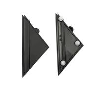 Szwaldaper 2pcs Matte Black LH&RH Door Mirror Flag Cover Moldings Rear Mirror Triangle Trim Plate Fit, for Fiat, for 500 2012-2019#1SJ85KX7AA Wing Mirror Triangle Cover