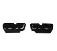 Szwaldaper 2Pcs Under, for Seat, Floor Rear A/C Heater Air Outlet Cover Grille Air Vent Protective Cover, for Civic, 10th Gen 2016 2017 2018 Floor Air Vent Cover