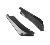 Szwaldaper 2Pcs Universal Car Rear Bumper Lip Spoiler Bumper Diffuser Splitter Anti Scratch Protector Auto Exterior Accessories Car Spoiler Trim