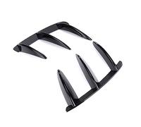 Szwaldaper 2PCS W176 Splitter Rear Bumper Canards Spoiler, for Mercedes-Benz, W176 A200 A250 A260 A45 AMG Package ABS Black Car Spoiler Trim