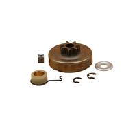 Szwaldaper 325" 7T Clutch Drum Sprocket Washer E-Clip Worm Gear Kit, for, 021 023 025 MS210 MS230 MS250 Garden Chainsaw Spare Parts Chainsaw Clutch Drum
