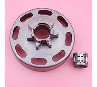 Szwaldaper 325" 7T Sprocket Clutch Drum W Bearing Kit, for Husqvarna, 435 435E 440 440E, for JONSERED, CS2240 Chainsaw Part 505 44 15-01 Clutch Kit