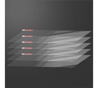 Szwaldaper 3D Printer Accessory 5pcs8.9inch Screen Protector Film, for ELEGOO, for Saturn, for Anycubic, Photon Mono X, proxima LCD 3D Printer Tempered Glass for 3D Printer(A)
