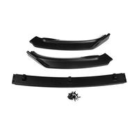 Szwaldaper 3Piece Matte Black B7 Car Front Bumper Lip Splitter Lip Diffuser Spoiler Trim Guard Protector, for VW, for Passat, B7 2012-2015 Car Spoiler Trim