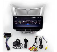 Szwaldaper 4G 64G 10.25 DSP Android 10 Car Multimedia Player 2 Din Car Radio GPS Stereo Carplay, for Hyundai, Solaris Accent Verna 2010-2016 Car Multimedia System(4G WIFI 2G 32G)