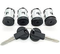 Szwaldaper 4X Barrel Door Lock Set Keys, for Fiat, Scudo, for Citroen, Dispatch, for Peugeot, Expert 4162L0 Car Door Lock Actuator