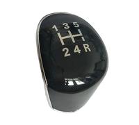 Szwaldaper 5/6 Speed Manual Car Styling Gear Shift Knob Gaiter Boot Case, for Ford, for Focus 2 MK2 FL MK3 MK4, for Fiesta MK7, for KUGA, for Galaxy C-max B-max Gear Shift Knob(5 Speed Black)