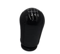 Szwaldaper 5/6 Speed MT Gear Stick Shift Knob Car, for Ford, for Focus, for Mondeo MK3 S-MAX C-MAX, for Mustang, for Galaxy, for Fiesta MK6, for Transit Black/Silver Gear Shift Knob(6 Speed Black)