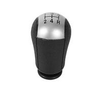 Szwaldaper 5 Speed Car MT Gear Stick Shift Knob, for Ford, for Transit, for Galaxy, for Focus, for Mondeo MK3 S-MAX C-MAX, for Fiesta MK6, for Mustang, Automobiles Parts Gear Shift Knob(Silver)