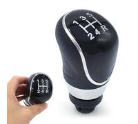 Szwaldaper 5 Speed Gear Shift Knob, for Ford, for Fiesta MK7 2008-2013, for Focus MK2 FL 2008-2011, Stick Head Car Gear Shift Lever Handle Gear Shift Knob