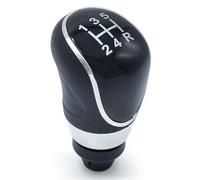 Szwaldaper 5 Speed Gear Shift Knob Stick Head Car Gear Shift Lever Handle PU Leather, for Ford, for Fiesta MK7 2008-2013, for Focus MK2 FL 2008-2011 Gear Shift Knob