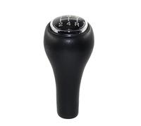 Szwaldaper 5 Speed Leather Manual Gear Shift Knob Shifter Lever Handle Stick, for Ford, for Focus MK1 1998-2005 Gear Shift Knob(5 Speed knob)