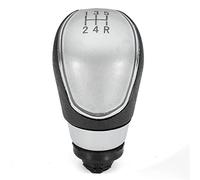 Szwaldaper 5 Speed Manual Gear Shift Knob, for Ford, for Focus, 2 MK2 FL MK3 MK4 MK7, for Mondeo, for Galaxy, for Fiesta, Silver Black Accessories Gear Shift Knob(Chrome)